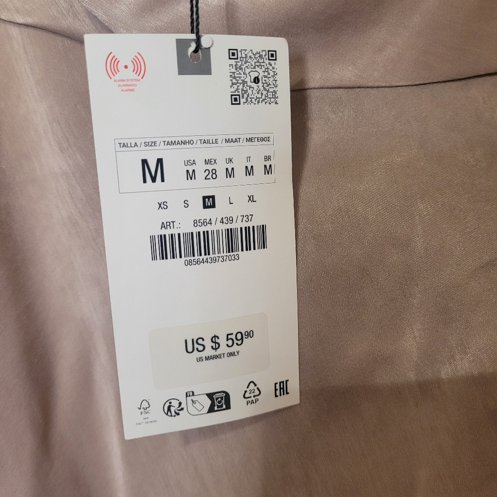 Zara Longerie style long dress 2-available (1) M (1) L - Picture 9 of 10